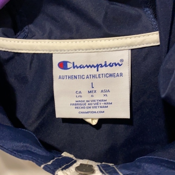 Champion Packable Windbreaker Patriotic - Picture 8 of 13
